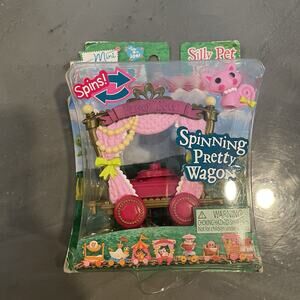 Mini Lalaloopsy‎ Silly Pet Parade Spinning Pretty Wagon Cat Pink New READ